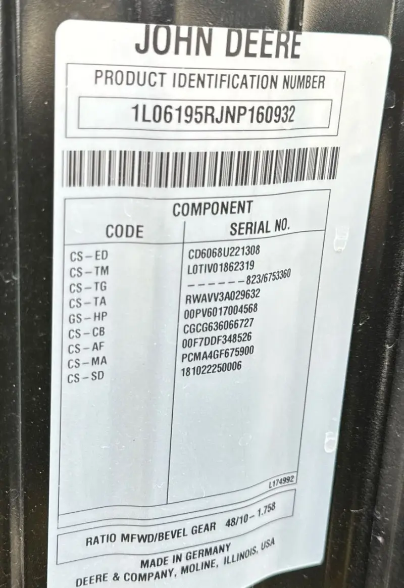 2022 John Deere 6R195 photo 107