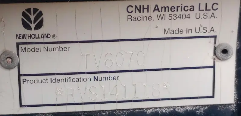2014 New Holland TV6070 photo 81