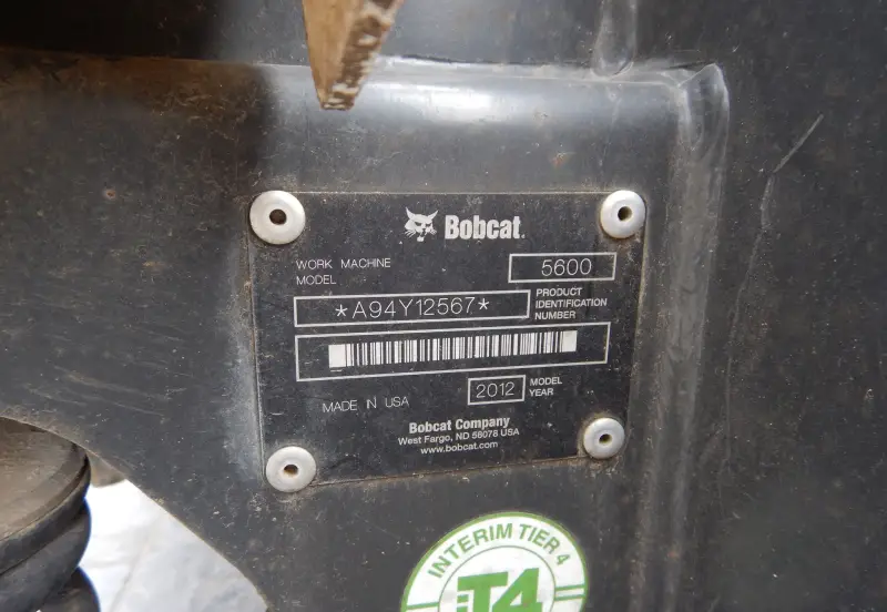 2012 Bobcat Toolcat 5600 photo 71